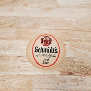 4 Schmidt's of Philadelphia Light Beer Coasters Vintage Lot New Old Stock